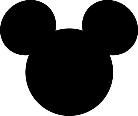 mickey silhouette